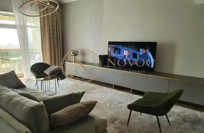 Living Room image for: Apartment - 2 Bedrooms - 3 Bathrooms for rent in Lake City Tower - Lake Almas East - Jumeirah Lake Towers - Dubai, Image 1