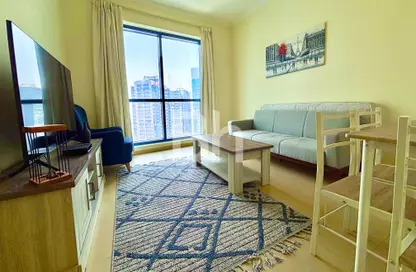 Apartment - 1 Bedroom - 2 Bathrooms for rent in Jumeirah Bay X1 - JLT Cluster X - Jumeirah Lake Towers - Dubai