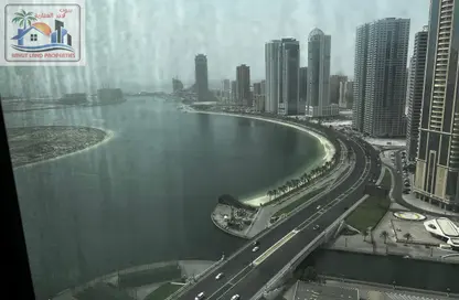 Apartment - 3 Bedrooms - 5 Bathrooms for rent in Al Taawoon Tower 1 - Al Taawoon Towers - Al Khan - Sharjah
