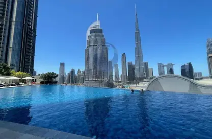 شقة - 3 غرف نوم - 4 حمامات للايجار في العنوان رزيدنس فاونتن فيوز 1 - العنوان رزيدنس فاونتن فيوز - دبي وسط المدينة - دبي