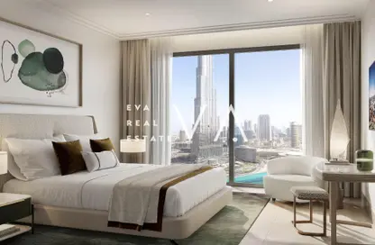 شقة - غرفة نوم - 1 حمام للبيع في سانت ريجيس ريزيدنس - برج خليفة - دبي وسط المدينة - دبي