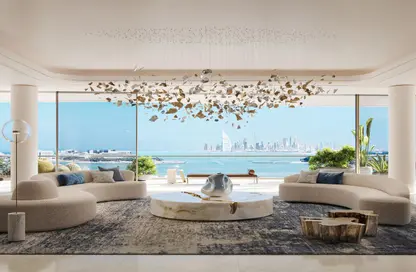 Living Room image for: Apartment - 4 Bedrooms - 4 Bathrooms for sale in Como Residences - Palm Jumeirah - Dubai, Image 1