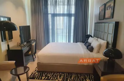 Apartment - Studio - 1 Bathroom for rent in DAMAC Majestine - Business Bay - Dubai