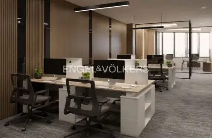 Office Space - Studio - 1 Bathroom for rent in Park Towers Podium - Park Towers - DIFC - Dubai