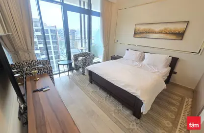 Apartment - Studio - 1 Bathroom for rent in AZIZI Riviera - Meydan One - Meydan - Dubai
