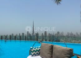 Pool image for: Duplex - 1 bedroom - 2 bathrooms for rent in SLS Dubai Hotel & Residences - Business Bay - Dubai, Image 1