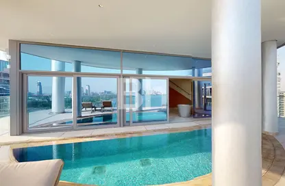 Apartment - 2 Bedrooms - 4 Bathrooms for rent in Marriott Marquis Dubai - Port Saeed - Deira - Dubai