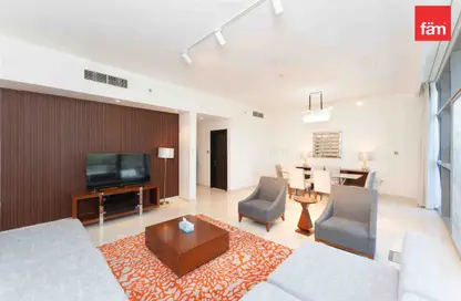 Apartment - 2 Bedrooms for rent in Golf Veduta A - Golf Veduta Hotel Apartments - DAMAC Hills - Dubai