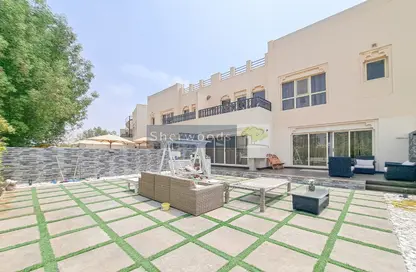 Terrace image for: Townhouse - 4 Bedrooms - 3 Bathrooms for sale in The Townhouses at Al Hamra Village - Al Hamra Village - Ras Al Khaimah, Image 1