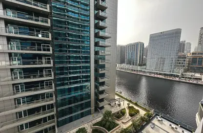 Apartment - Studio - 1 Bathroom for rent in Waves Tower - Business Bay - Dubai
