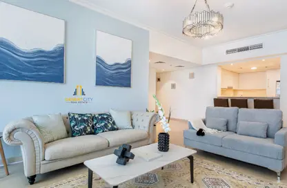 شقة - 2 غرف نوم - 3 حمامات للايجار في برج فيستا 2 - برج فيستا - دبي وسط المدينة - دبي