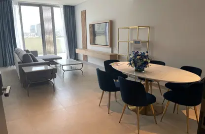 Apartment - 3 Bedrooms - 3 Bathrooms for rent in BLOOM TOWERS A - Bloom Towers - Jumeirah Village Circle - Dubai