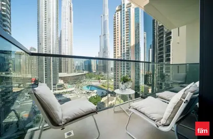 Apartment - 2 Bedrooms - 2 Bathrooms for rent in Act Towers - Opera District - Downtown Dubai - Dubai