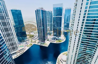 شقة - 2 غرف نوم - 1 حمام للايجار في خور الجميرا 1 - (JLT) مجمع X - أبراج بحيرة الجميرا - دبي