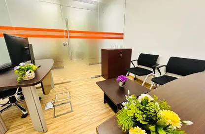 Office Space - Studio - 1 Bathroom for rent in Business Atrium Building - Oud Metha - Bur Dubai - Dubai