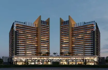 Apartment - 1 Bedroom - 2 Bathrooms for sale in Butterfly Towers - Arjan - Dubai