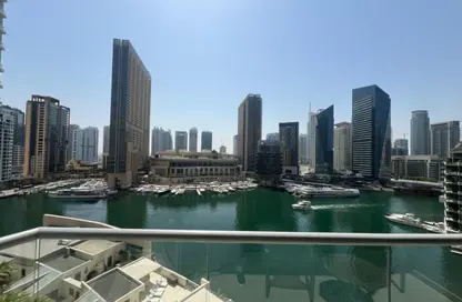 Apartment - 1 Bedroom - 2 Bathrooms for rent in Bay Central West - Bay Central - Dubai Marina - Dubai