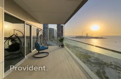 Apartment - 3 Bedrooms - 5 Bathrooms for rent in 1 JBR - Jumeirah Beach Residence - Dubai