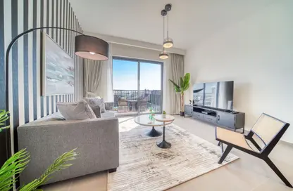 Living Room image for: Apartment - 1 Bedroom - 1 Bathroom for rent in Executive Residences - Dubai Hills Estate - Dubai, Image 1