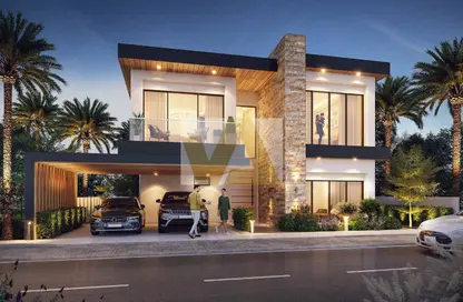 Outdoor House image for: Villa - 7 Bedrooms for sale in Portofino - Damac Lagoons - Dubai, Image 1