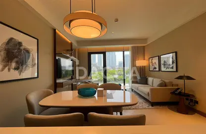 Living / Dining Room image for: Apartment - 2 Bedrooms - 3 Bathrooms for rent in The Address Residences Dubai Opera Tower 1 - The Address Residences Dubai Opera - Downtown Dubai - Dubai, Image 1