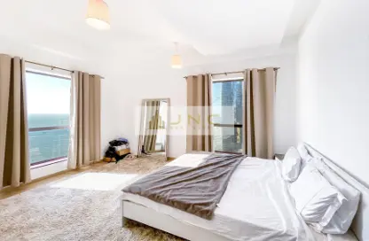 Room / Bedroom image for: Apartment - 2 Bedrooms - 3 Bathrooms for sale in Bahar 4 - Bahar - Jumeirah Beach Residence - Dubai, Image 1