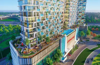 Outdoor Building image for: Apartment - 2 Bedrooms - 3 Bathrooms for sale in Sportz by Danube - Dubai Sports City - Dubai, Image 1