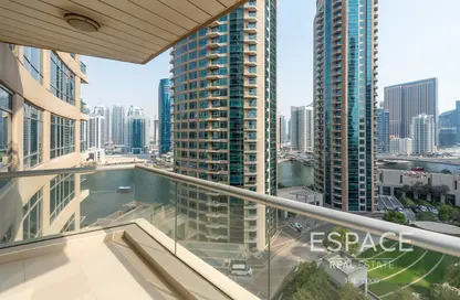 Apartment - 1 Bedroom - 2 Bathrooms for rent in Blakely Tower - Park Island - Dubai Marina - Dubai