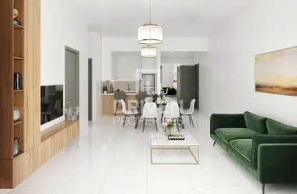 Living / Dining Room image for: Apartment - 1 Bathroom for sale in Torino - Arjan - Dubai, Image 1