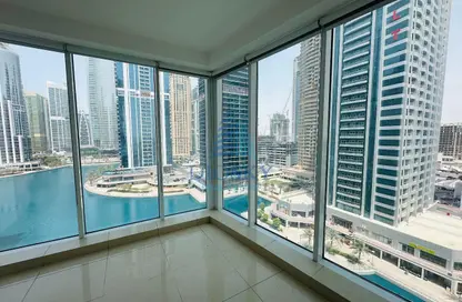 شقة - غرفة نوم - 2 حمامات للايجار في برج لاجونا - (JLT) مجمع A - أبراج بحيرة الجميرا - دبي