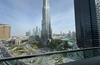 Apartment - 1 Bedroom - 2 Bathrooms for rent in Burj Vista 1 - Burj Vista - Downtown Dubai - Dubai