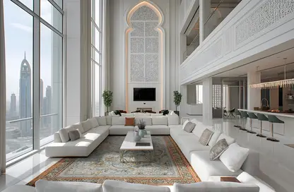 Apartment - 1 Bedroom - 2 Bathrooms for sale in Tiger Sky Tower - Business Bay - Dubai