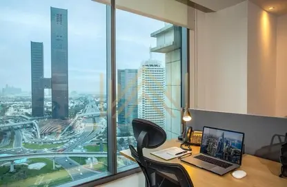 Office Space - Studio - 2 Bathrooms for rent in Sheikh Zayed Road - Dubai