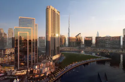 Apartment - Studio - 1 Bathroom for sale in Peninsula Three - Peninsula - Business Bay - Dubai