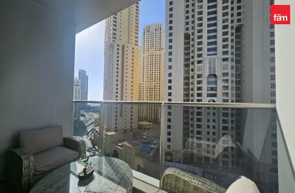 شقة - 1 حمام للايجار في برج التألق 2 - أبراج البريق - دبي مارينا - دبي
