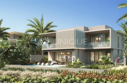 Outdoor House image for: Villa - 5 Bedrooms - 3 Bathrooms for sale in Jebel Ali Village Villas - Jebel Ali Village - Jebel Ali - Dubai, Image 1