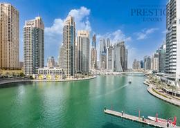Apartment - 1 bedroom - 2 bathrooms for rent in Marina View Tower B - Marina View - Dubai Marina - Dubai
