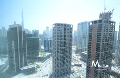 Office Space - Studio - 1 Bathroom for rent in The Burlington - Business Bay - Dubai