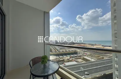 Balcony image for: Apartment - 1 Bedroom - 2 Bathrooms for sale in DEC Tower 1 - DEC Towers - Dubai Marina - Dubai, Image 1