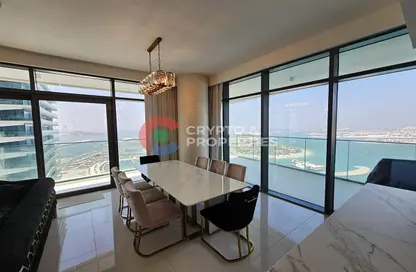 Apartment - 3 Bedrooms - 3 Bathrooms for rent in Beach Vista - EMAAR Beachfront - Dubai Harbour - Dubai
