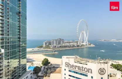 Apartment - 4 Bedrooms - 5 Bathrooms for rent in Shams 4 - Shams - Jumeirah Beach Residence - Dubai