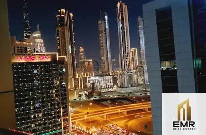 شقة - 2 غرف نوم - 3 حمامات للايجار في برج كورال - الخليج التجاري - دبي