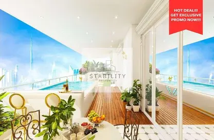 Apartment - Studio - 1 Bathroom for sale in Vincitore Aqua Flora - Dubai Science Park - Dubai