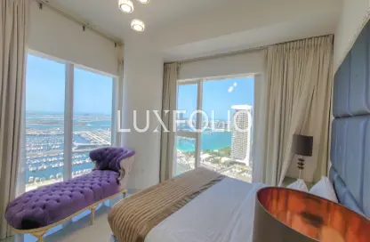 Apartment - 2 Bedrooms - 3 Bathrooms for rent in Damac Heights - Dubai Marina - Dubai