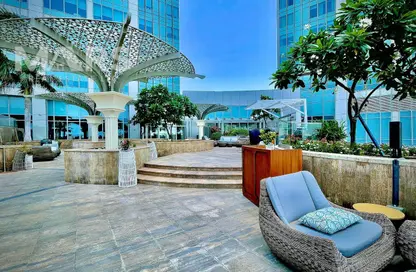 شقة - 2 غرف نوم - 3 حمامات للايجار في أبراج نيشن تاورز - شارع الكورنيش - أبوظبي