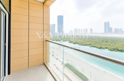 Apartment - 3 Bedrooms - 4 Bathrooms for rent in Al Qurm View - Shams Abu Dhabi - Al Reem Island - Abu Dhabi