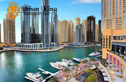 شقة - غرفة نوم - 2 حمامات للايجار في دبي مارينا مون - دبي مارينا - دبي