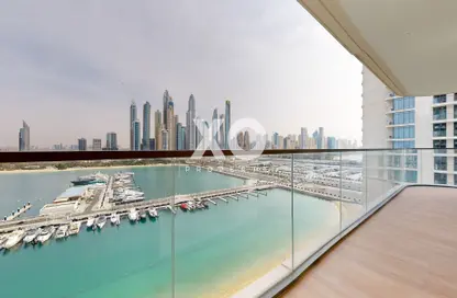 Pool image for: Apartment - 3 Bedrooms - 4 Bathrooms for rent in Marina Vista - EMAAR Beachfront - Dubai Harbour - Dubai, Image 1