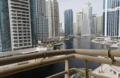 شقة - غرفة نوم - 2 حمامات للايجار في برج أيكون 1 - (JLT) مجمع M - أبراج بحيرة الجميرا - دبي