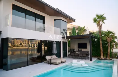 Villa - 4 Bedrooms - 5 Bathrooms for rent in Garden Homes Frond M - Garden Homes - Palm Jumeirah - Dubai